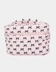 KATYDID Mini Black Bows Make Up Bag image number 1