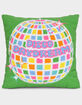 ISCREAM Disco Daydream Chenille Pillow image number 1