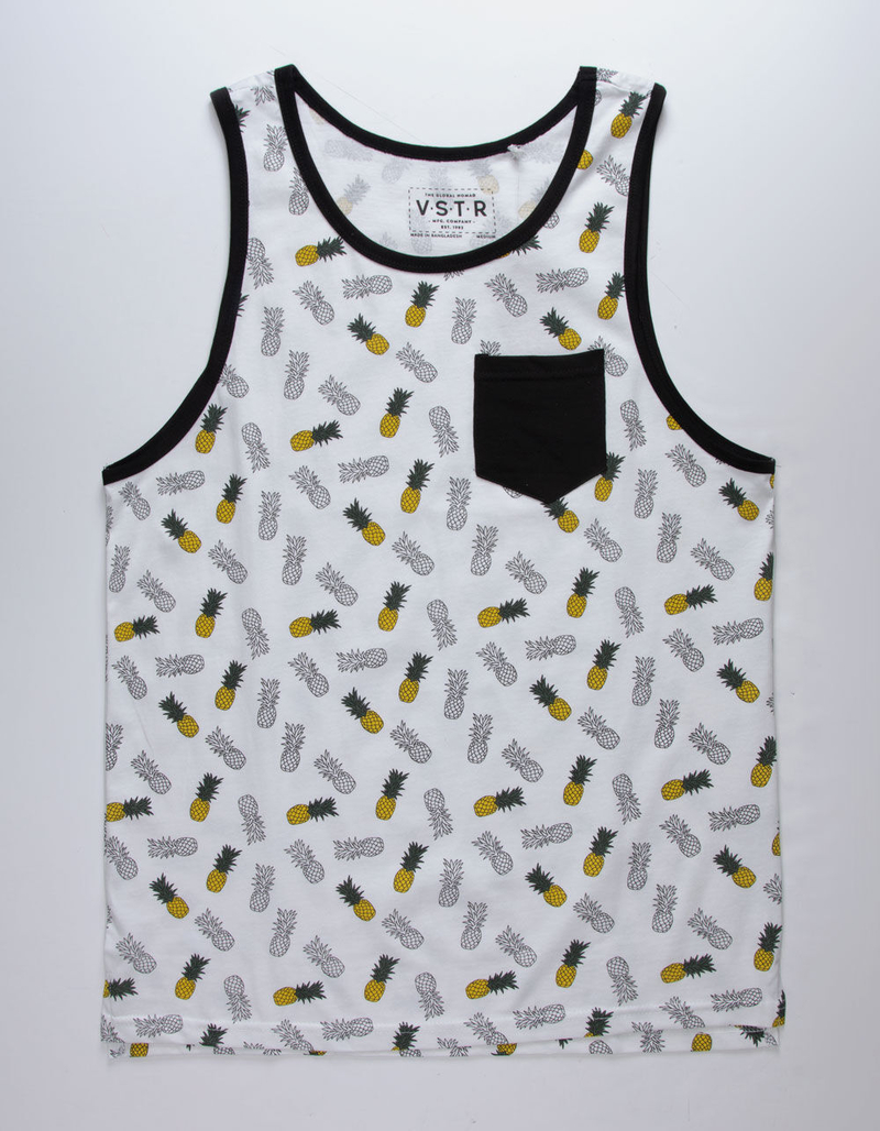 VSTR Pineapple Mens Pocket Tank Top image number 0