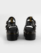 DR. MARTENS Blaire Quad Hardware Womens Platform Sandals image number 4