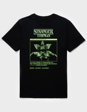 STRANGER THINGS Demogorgon Game Journey Unisex Tee Primary Image