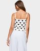 EDIKTED Lynne Polka Dot Tank Top image number 3