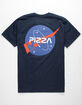 AT ALL Astro Pizza Mens T-Shirt image number 1
