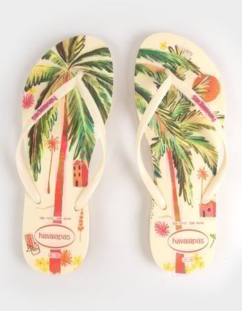 HAVAIANAS Slim Summer Bliss Womens Flip Flops Primary Image