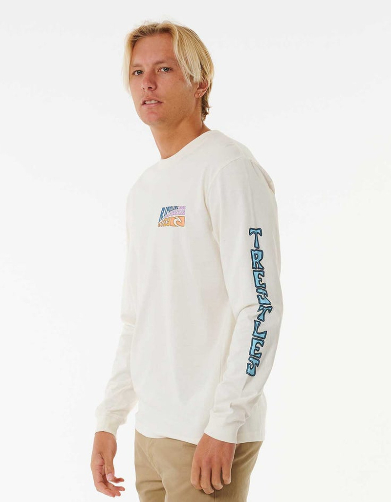 RIP CURL 2023 WSL Finals Split Mens Tee image number 2