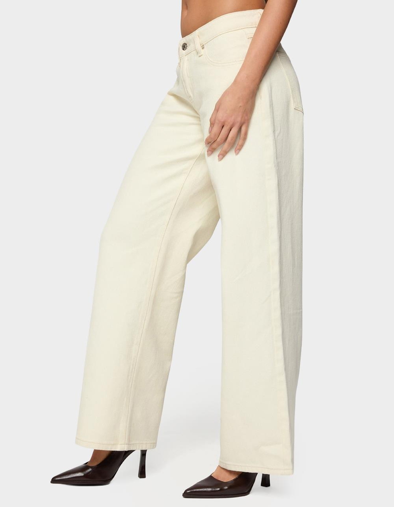 EDIKTED Roman Low Rise Baggy Jeans image number 1