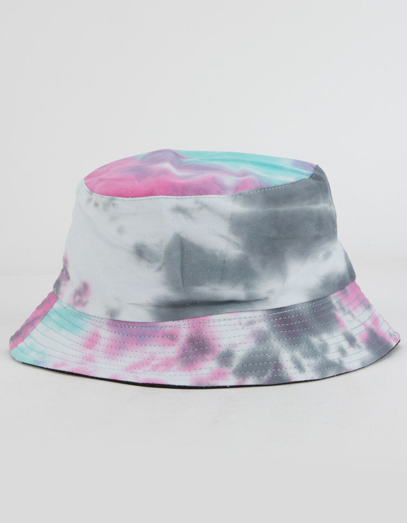 90s Tie Dye Womens Bucket Hat image number 1