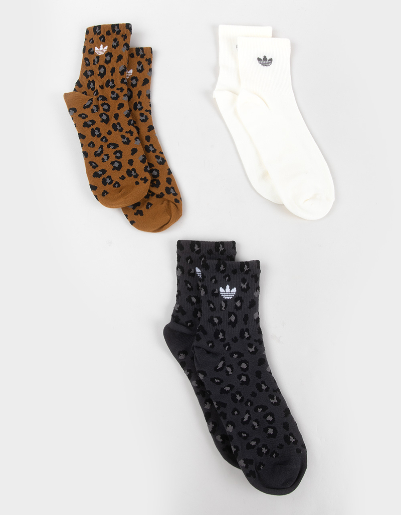 ADIDAS 3 Pack Womens Quarter Socks image number 0