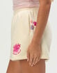 MALIBU SKYYE Pink Womens Sweat Shorts image number 2