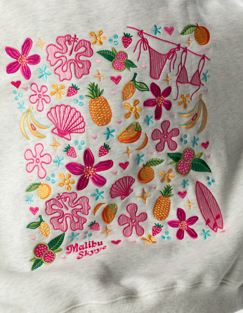 MALIBU SKYYE Costa Rica Womens Hoodie image number 4