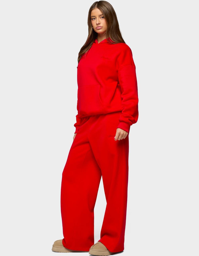 EDIKTED Basic Girl Wide Leg Edikted Sweatpants image number 3