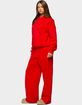 EDIKTED Basic Girl Wide Leg Edikted Sweatpants image number 4