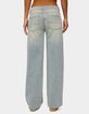 EDIKTED Quintie Mid Rise Straight Leg Jeans image number 3