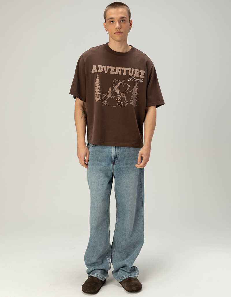 RSQ x Peanuts Adventure Mens Boxy Tee image number 5