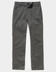GROM Ride Right Boys Charcoal Stretch Pants image number 1
