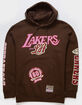 MITCHELL & NESS NBA Brown Sugar Bacon Los Angeles Lakers Mens Hoodie image number 1