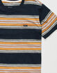 RVCA Fragment Striped Boys Tee image number 2