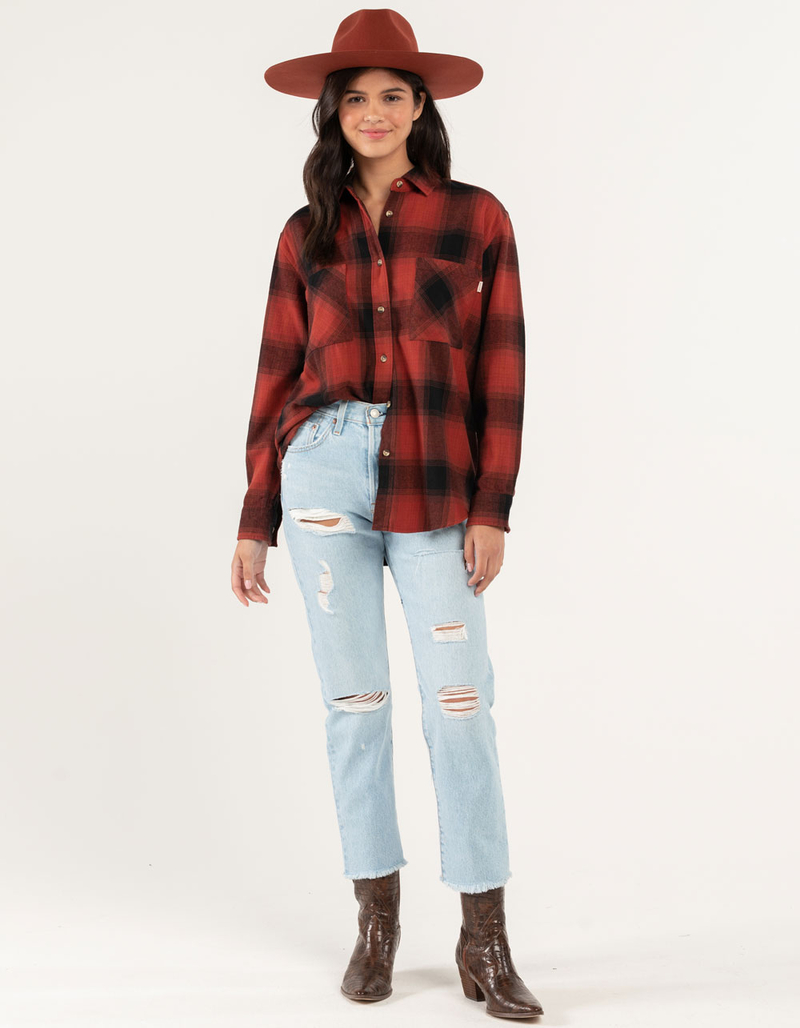 BRIXTON Bowery Womens Oversized Flannel  image number 3