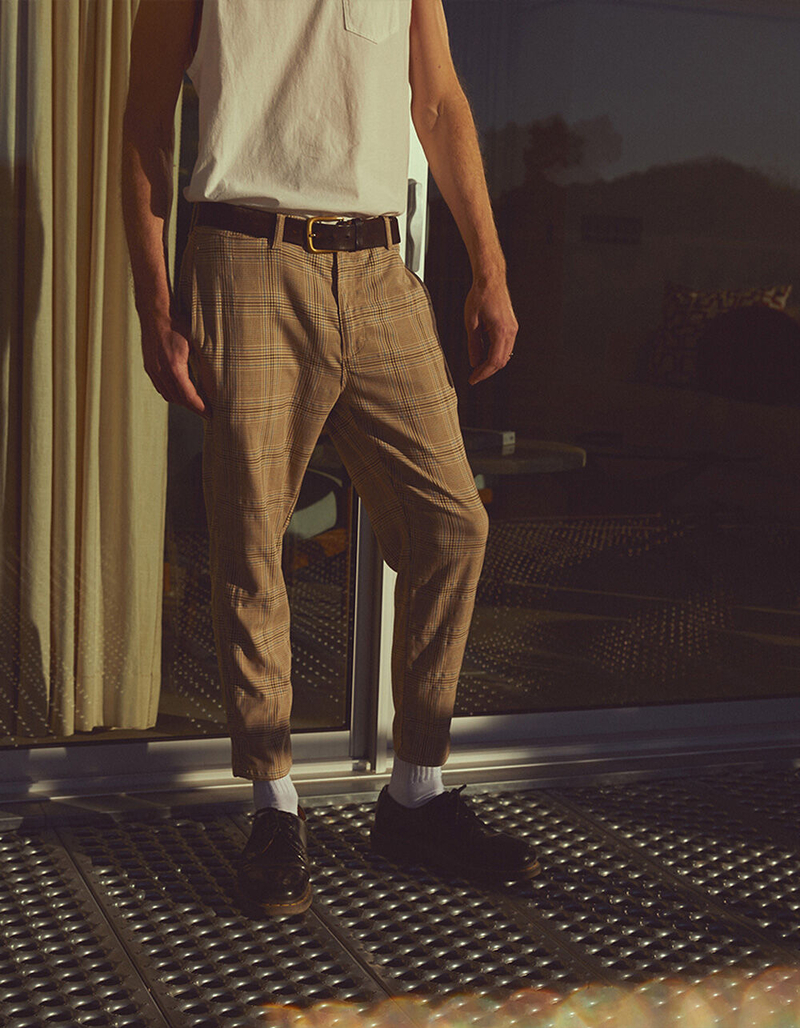 BANKS JOURNAL Downtown Check Mens Plaid Pants image number 2
