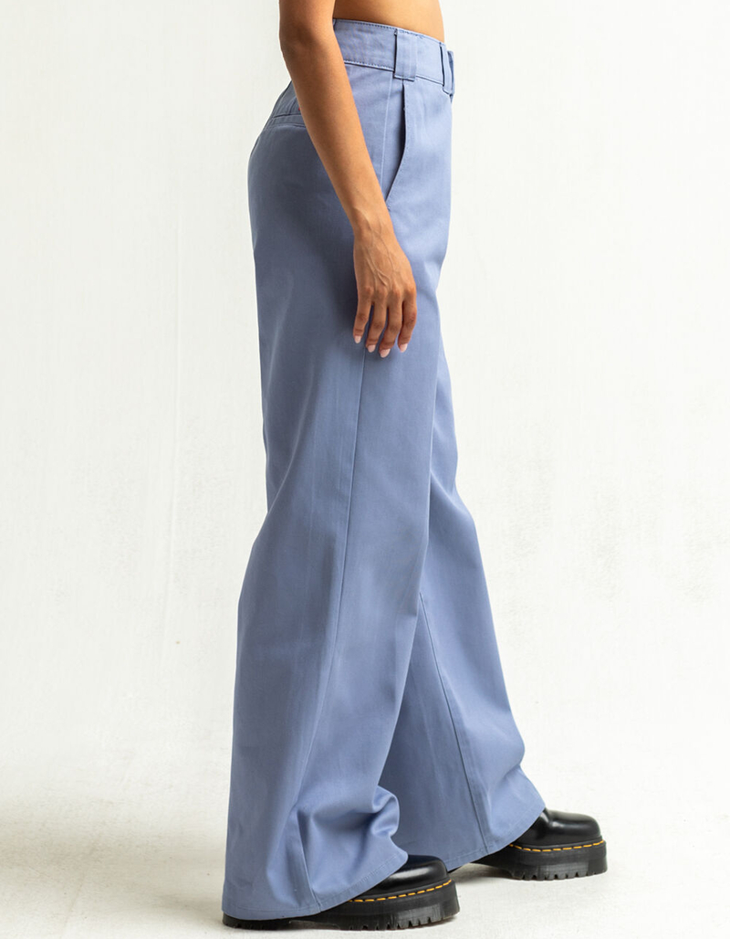 DICKIES Skater Womens Wide Leg Work Pants image number 2