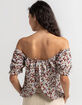 VOLCOM Flower Of The Shoulder Womens Top image number 2