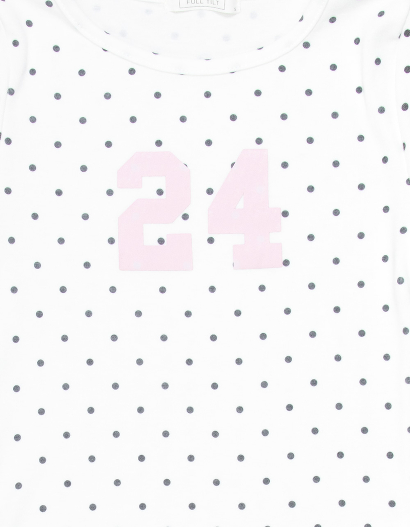 FULL TILT Allover Dot 24 Girls Tee image number 1