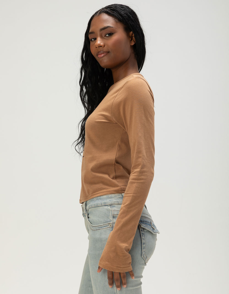 O'NEILL Starry Night Womens Long Sleeve Fitted Tee image number 2