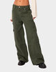 EDIKTED Ember Denim Cargo Pants image number 3