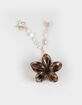 FULL TILT Faux Pearl/Starfish Floral Claw Clip image number 1