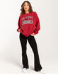 NFL Arizona Cardinals Embroidered Womens Crewneck Sweatshirt image number 6