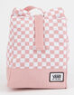 VANS Mow Pink Checkerboard Lunch Bag image number 1