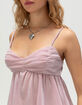 FULL TILT Sparkle Womens Babydoll Cami image number 5