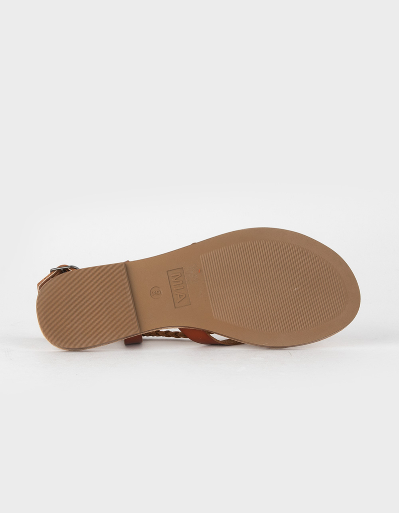 MIA Vaeda Womens Strappy Thong Sandals image number 3
