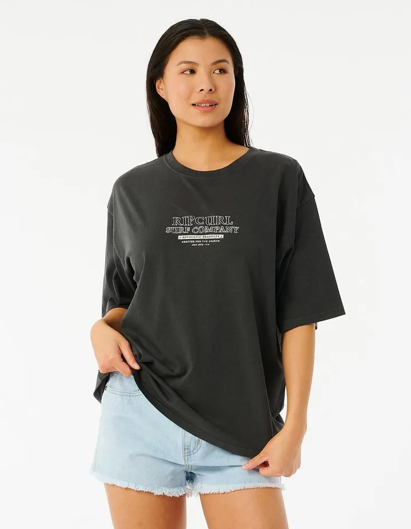 RIP CURL Kindred Palms Womens Oversized Tee image number 1