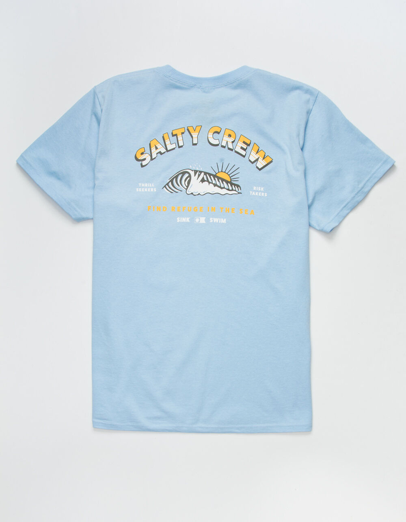SALTY CREW Backdoor Boys Light Blue T-Shirt image number 0