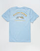 SALTY CREW Backdoor Boys Light Blue T-Shirt image number 1
