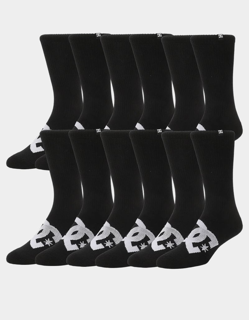 DC SHOES Logo 6 Pack Crew Socks image number 0