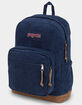 JANSPORT Right Pack Expressions Corduroy Backpack image number 2