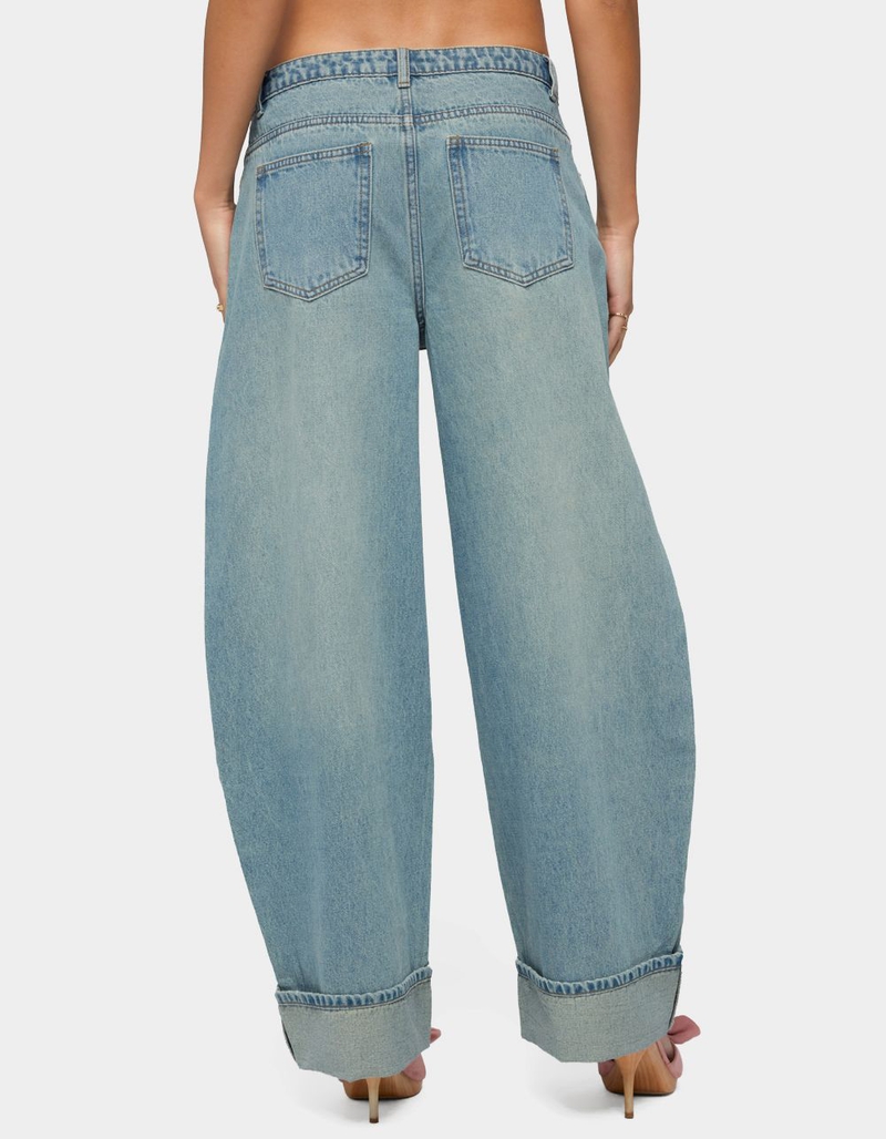 EDIKTED Kella Low Rise Baggy Jeans image number 2
