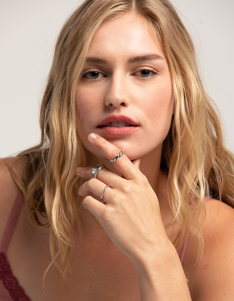 FULL TILT 3 Pack Star Horseshoe Ring Set image number 3