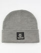 TIMBERLAND Short Watch Cap Gray Mens Beanie image number 1