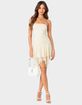 EDIKTED Sandia Asymmetric Lace Mini Dress image number 1
