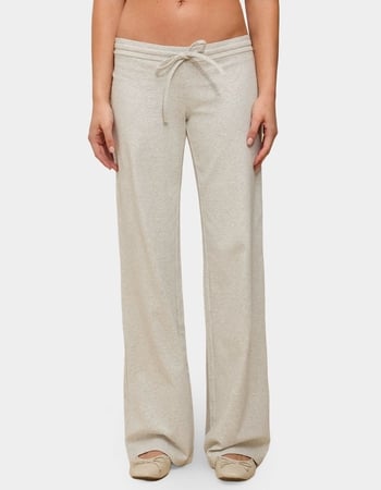 EDIKTED Claudia Straight Leg Pants Alternative Image