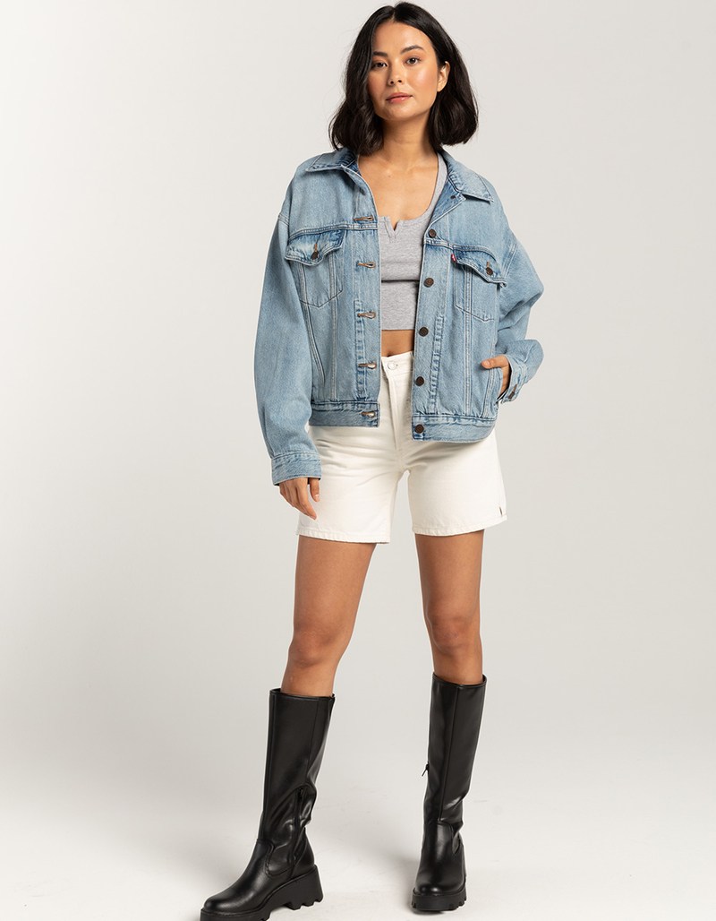 LEVI'S Premium 90s Womens Trucker Jacket image number 1