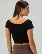TILLYS Boat Neck Womens Tee image number 4