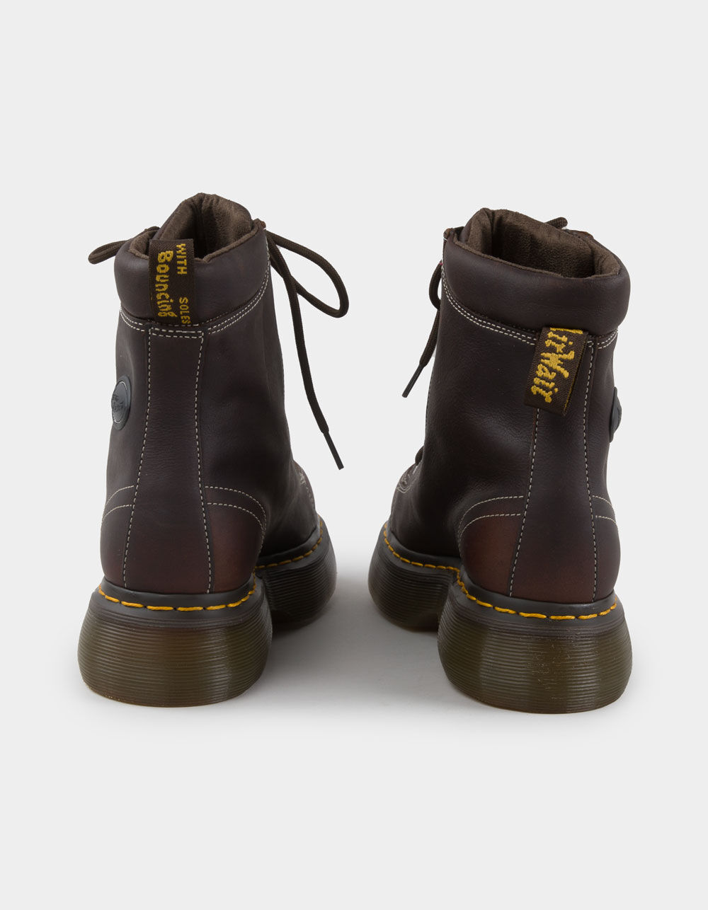 DR. MARTENS Buzz 8-Eye Womens Boots - BROWN COMBO | Tillys