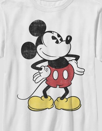 DISNEY Classic Vintage Mickey Unisex Crewneck Sweatshirt Alternative Image