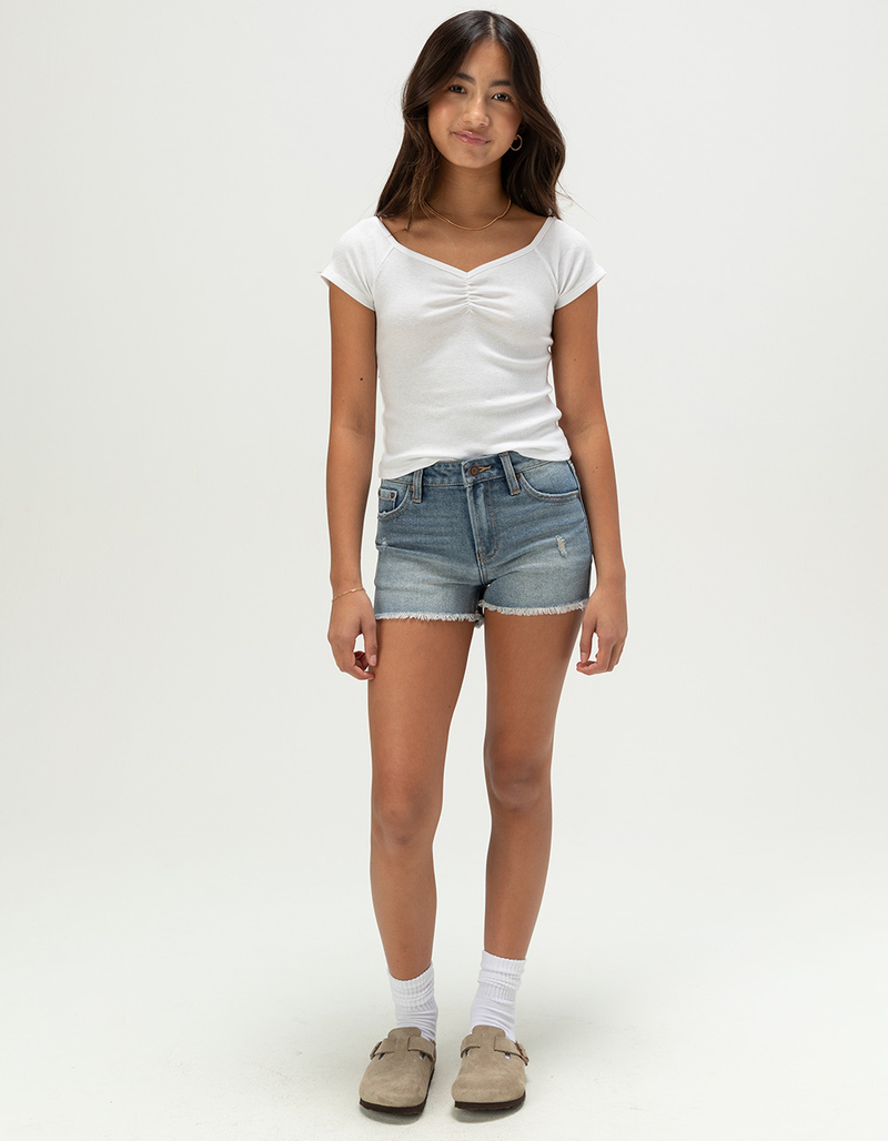RSQ Girls Vintage High Rise Shorts image number 0