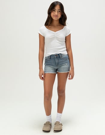 RSQ Girls Vintage High Rise Shorts Primary Image