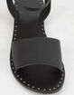 CITY CLASSIFIED Studded Ankle Wrap Womens Sandals image number 5